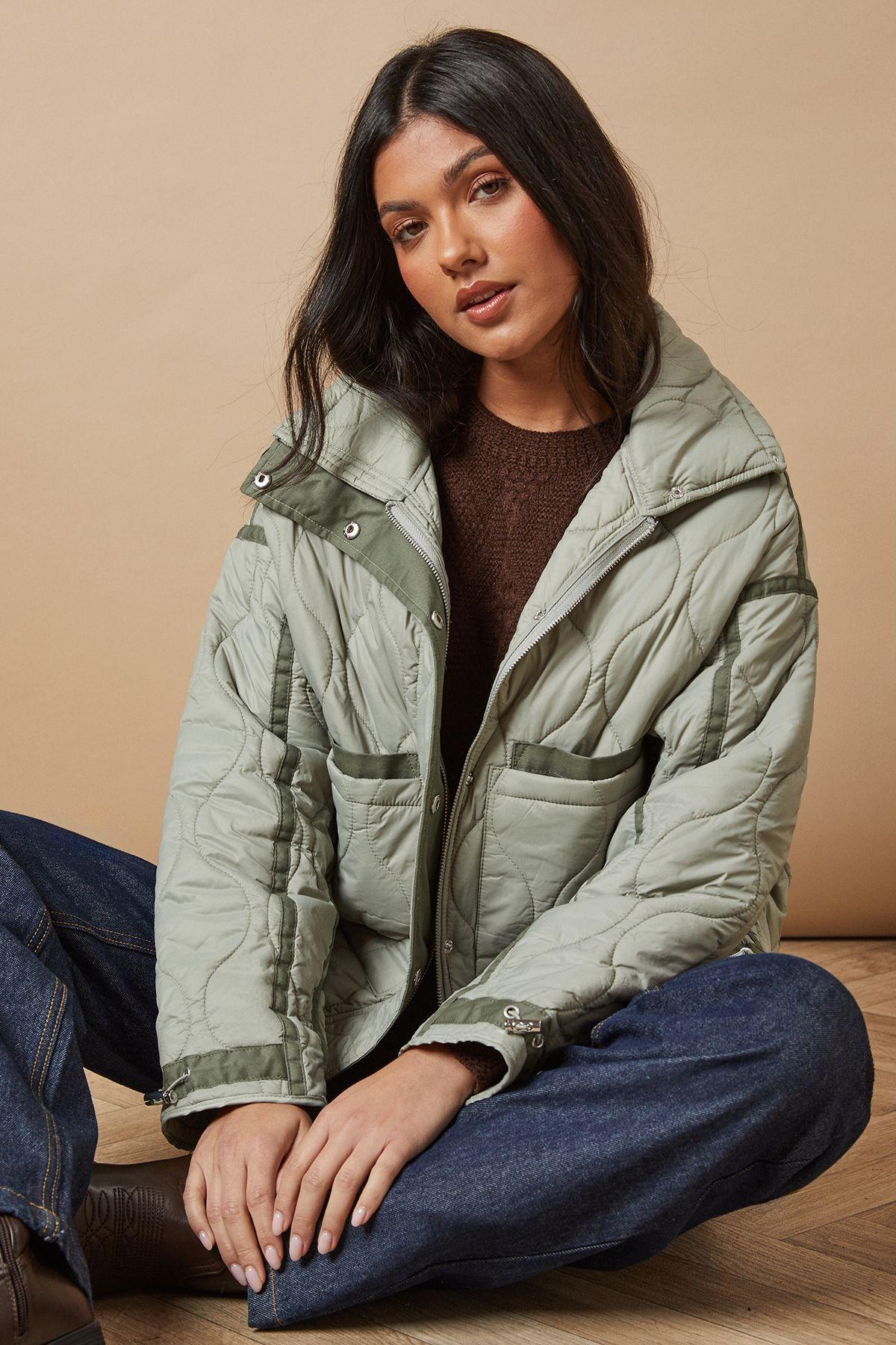 Oasis padded jacket outlet