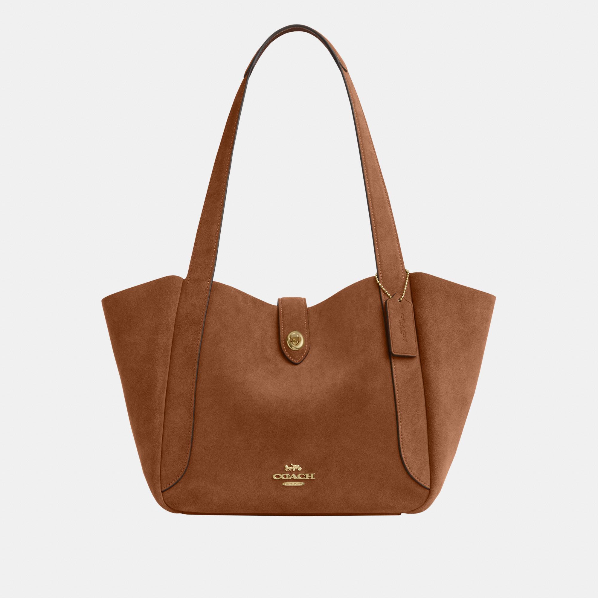 COACH 10384 Y2K Brown Turnlock Tote コーチ COACH 10384 Y2K Brown Turnlock Tote COACH® GB | Hadley Turnlock