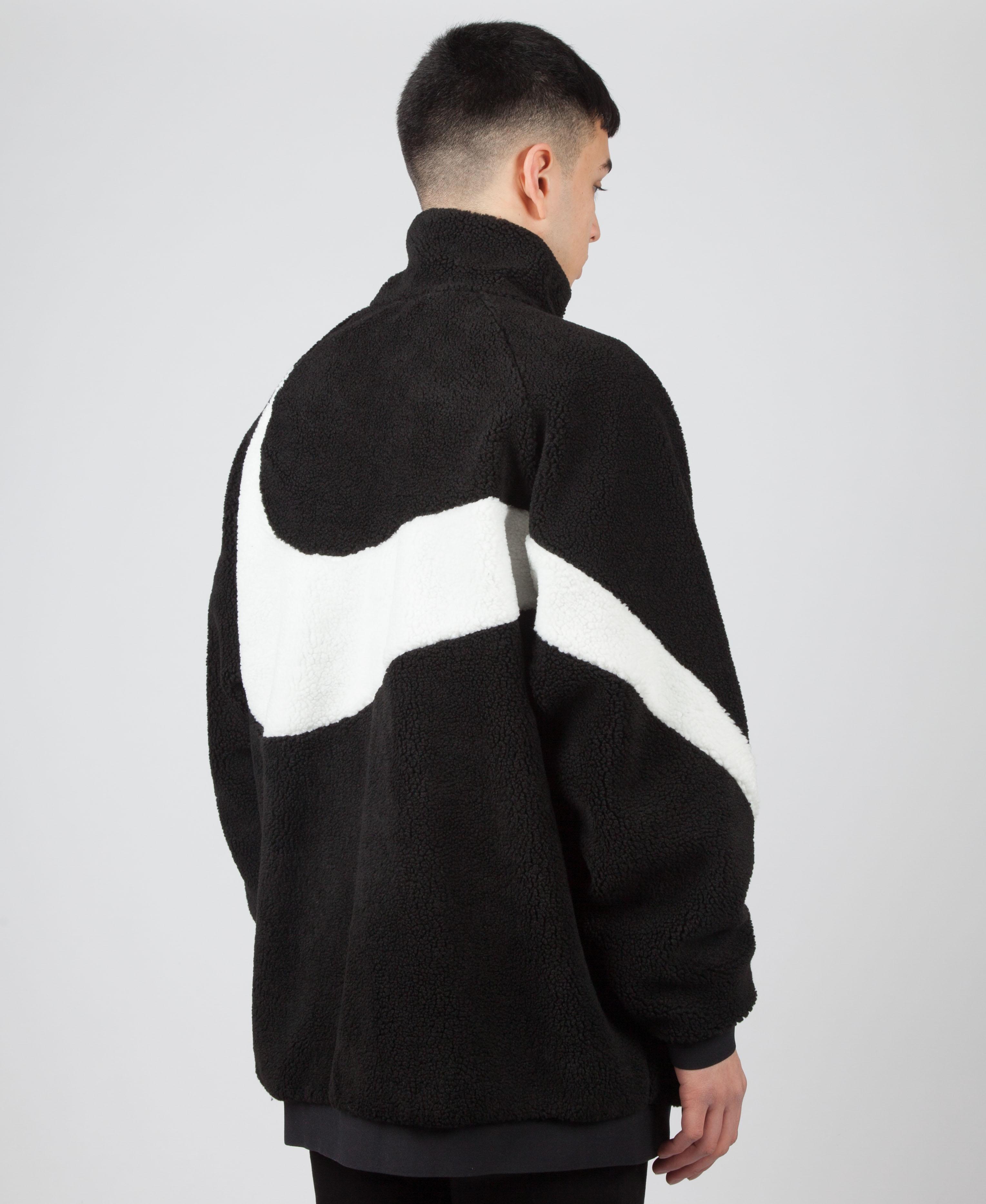 nike swoosh fleece jacke