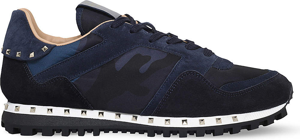 valentino trainers navy