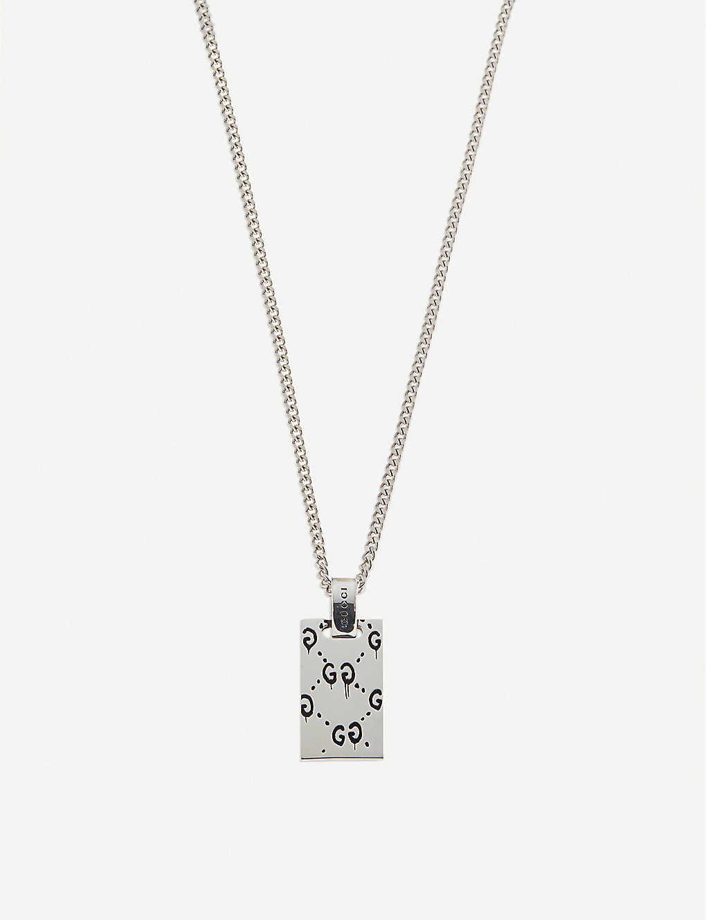 gucci skull necklace