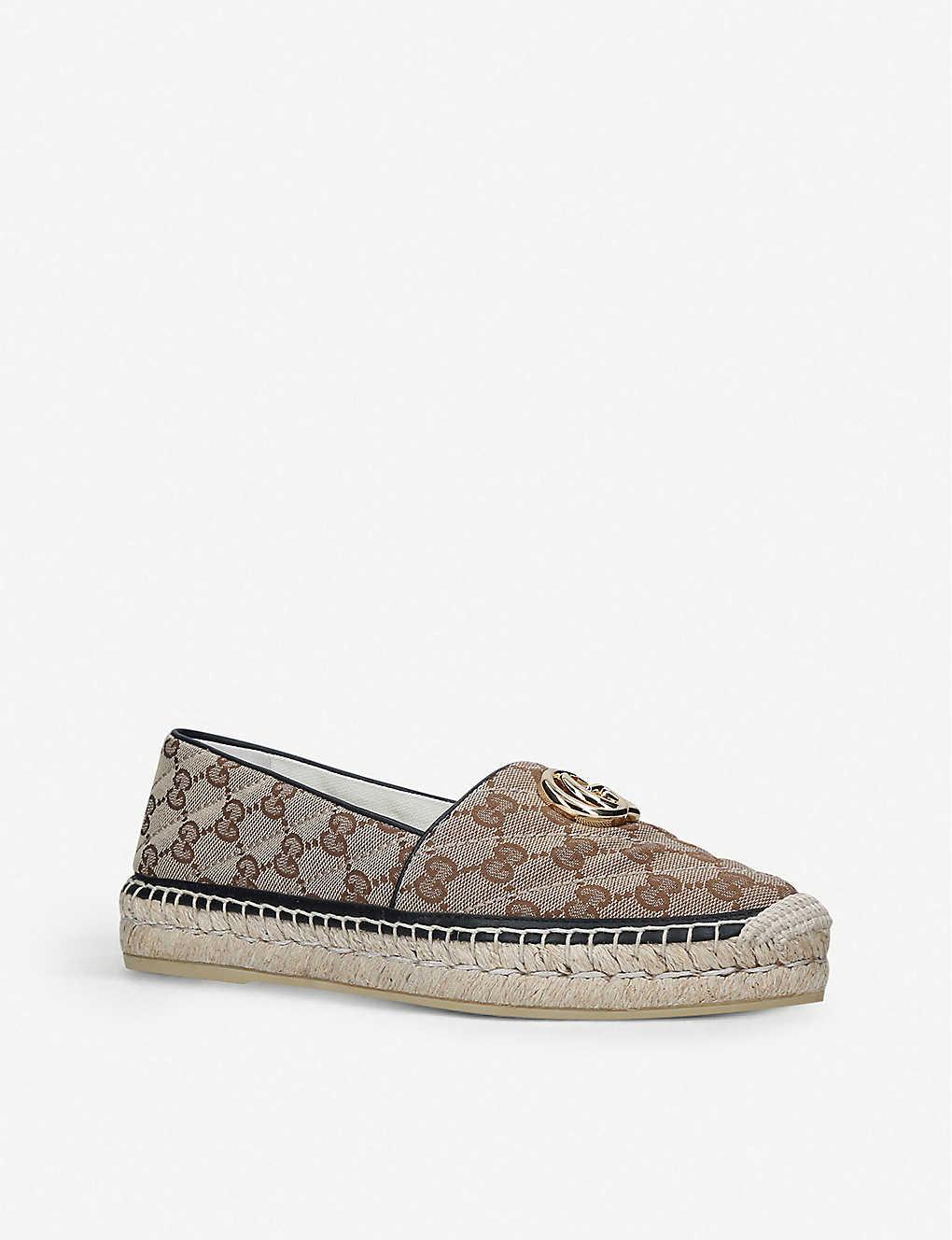gucci pilar platform espadrilles