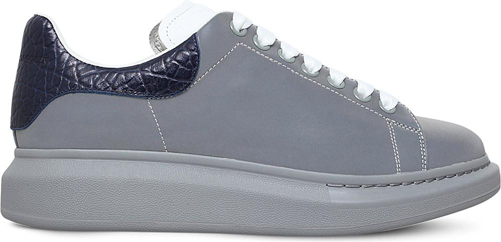 women's reflective alexander mcqueen trainers