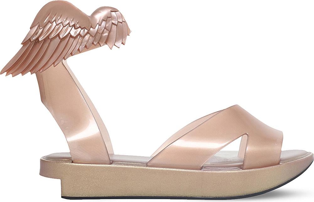 Melissa + Vivienne Westwood Anglomania Rocking Horse Flatform Sandals in  Metallic | Lyst