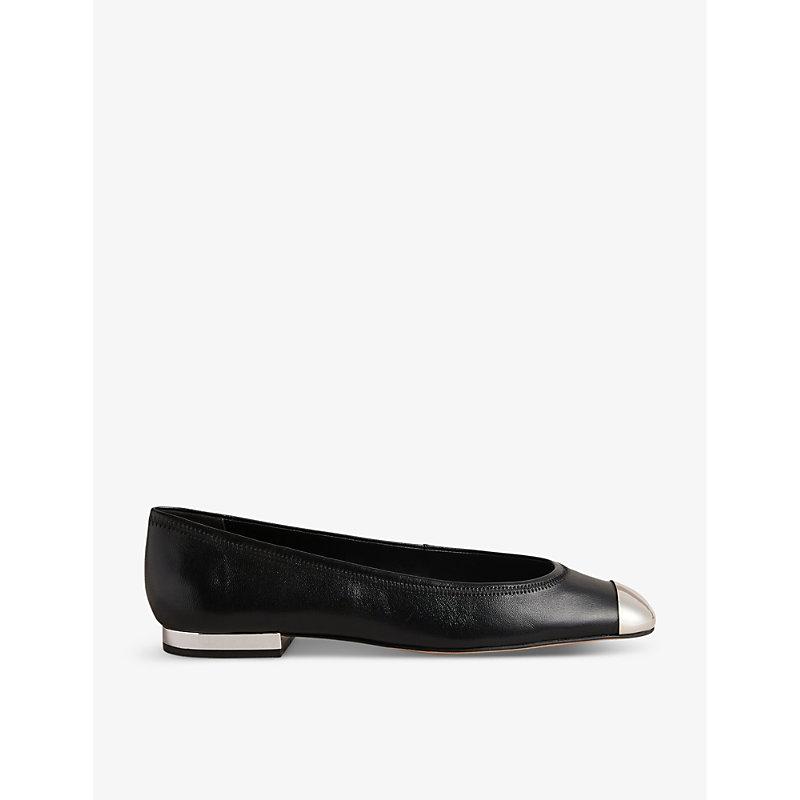 Steel toe ballet flats clearance
