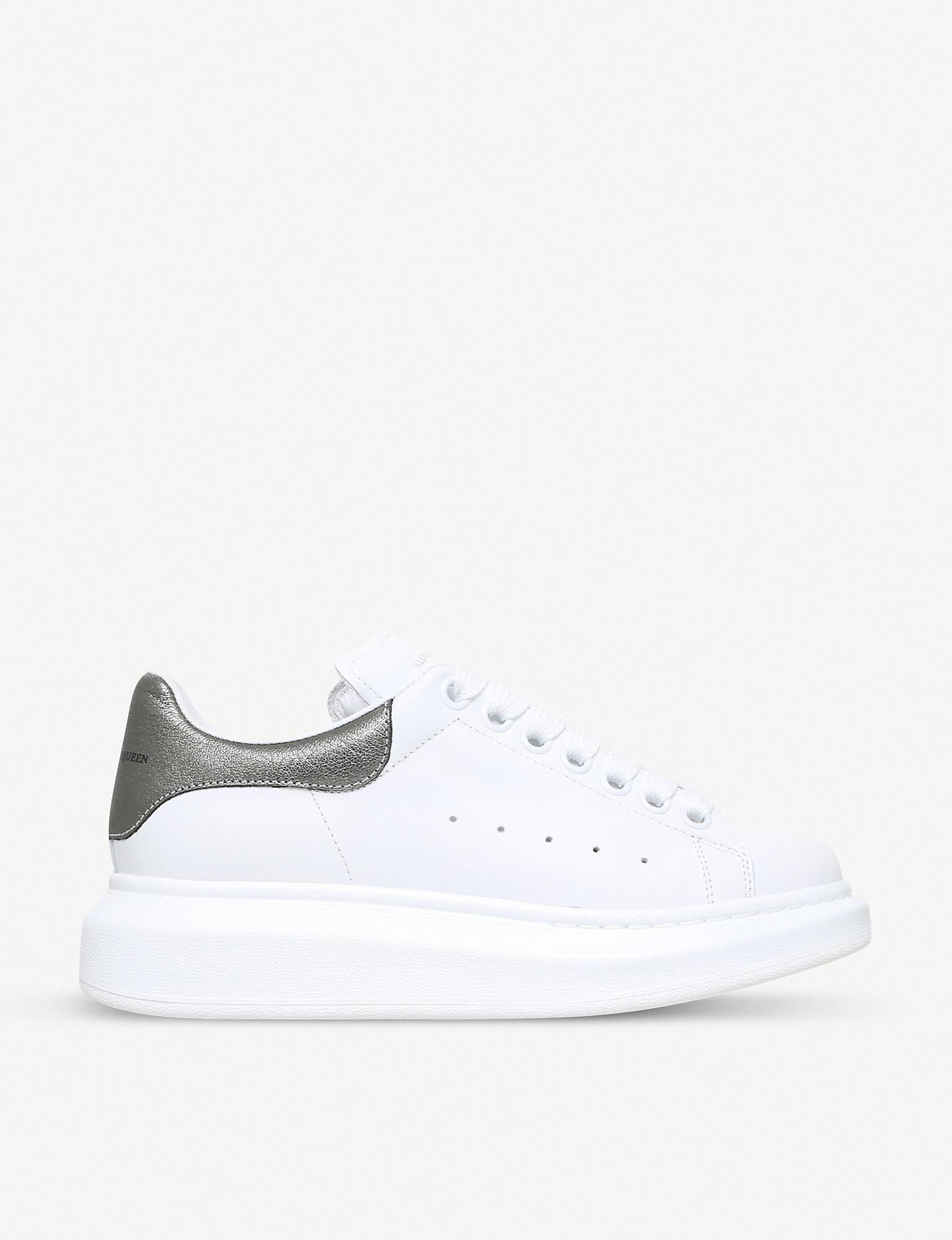 alexander mcqueen platform trainers
