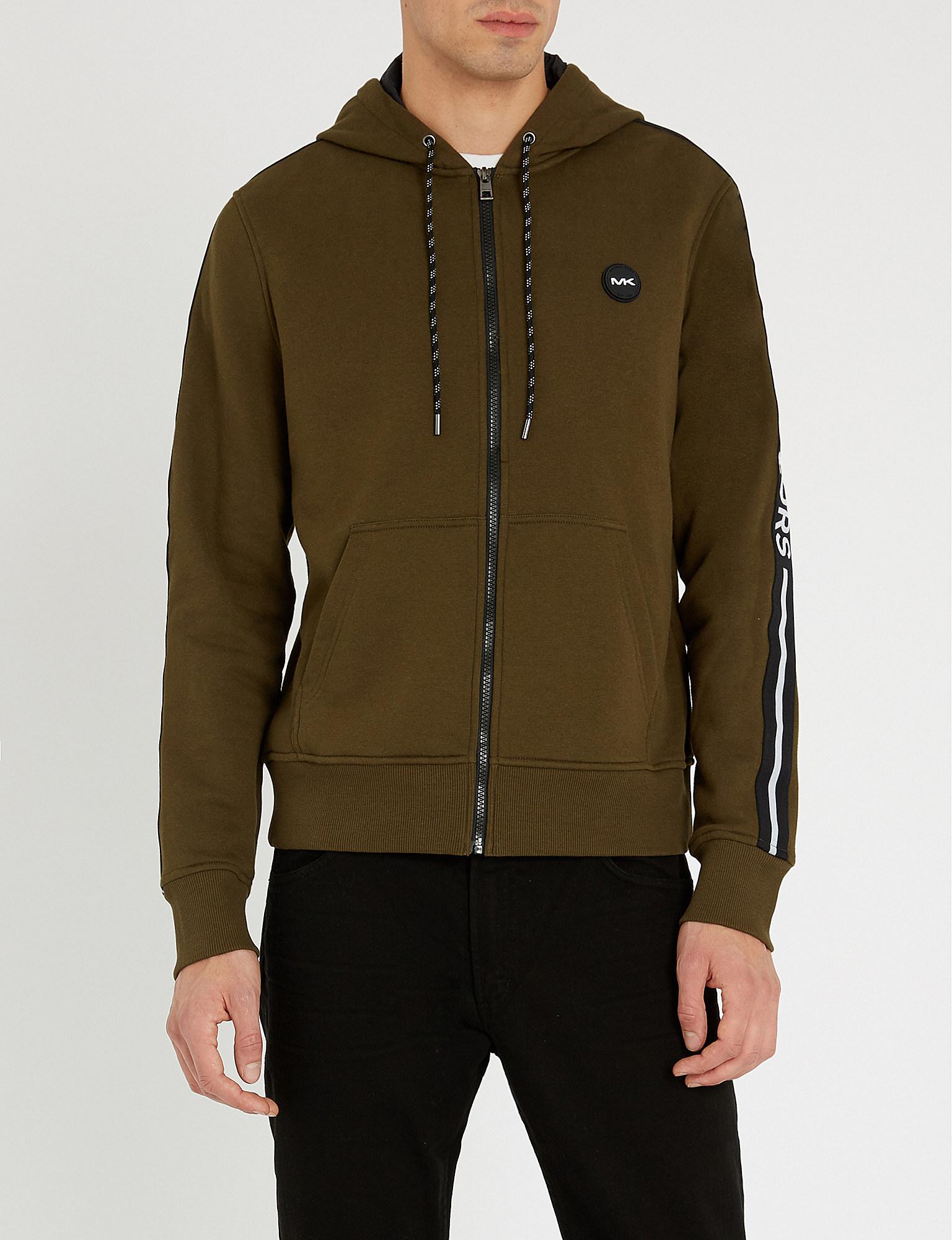 michael kors hoodie olive