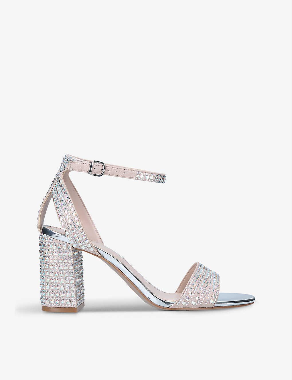 carvela nude sandals