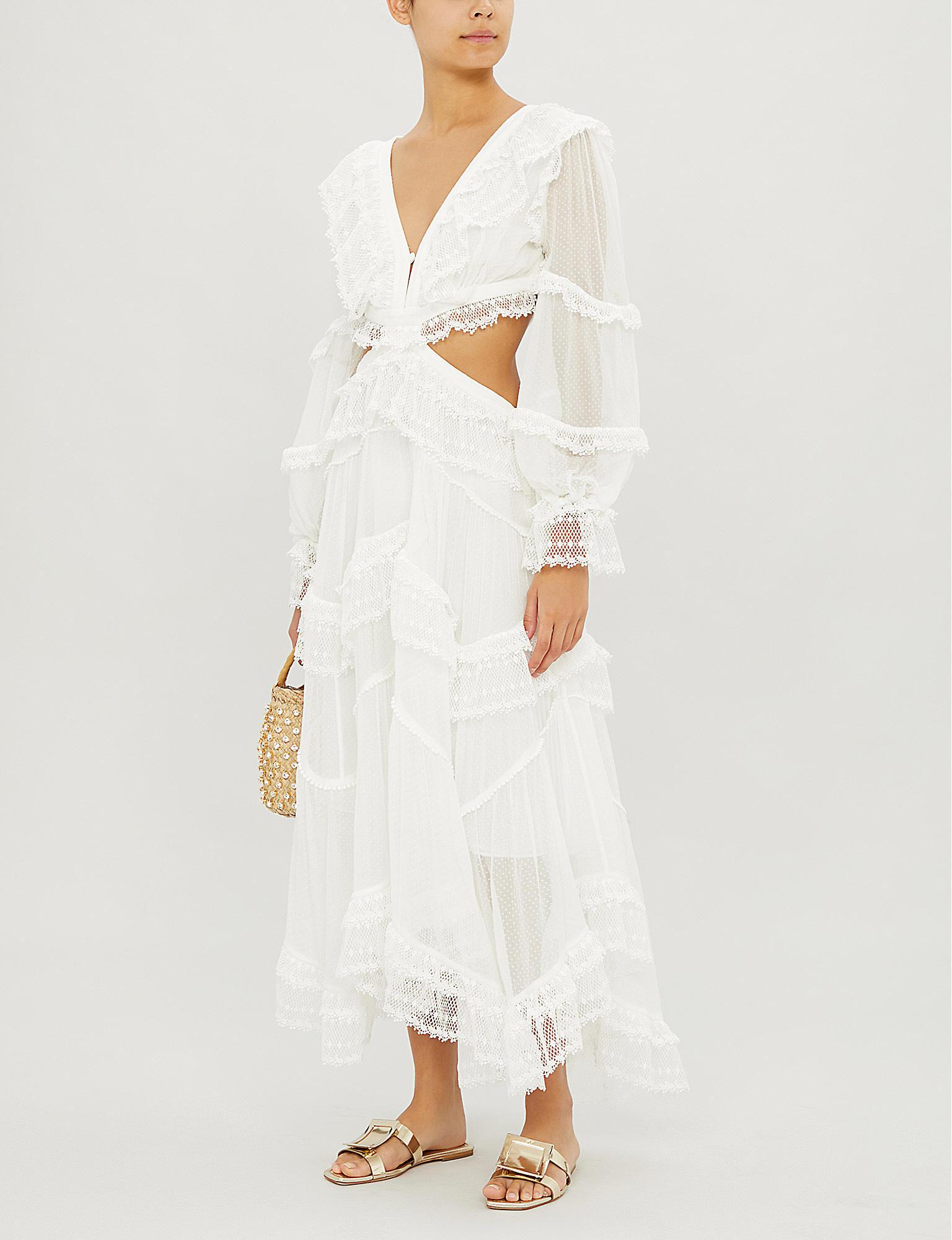 Zimmermann Suraya Cut Out Dress Sale 