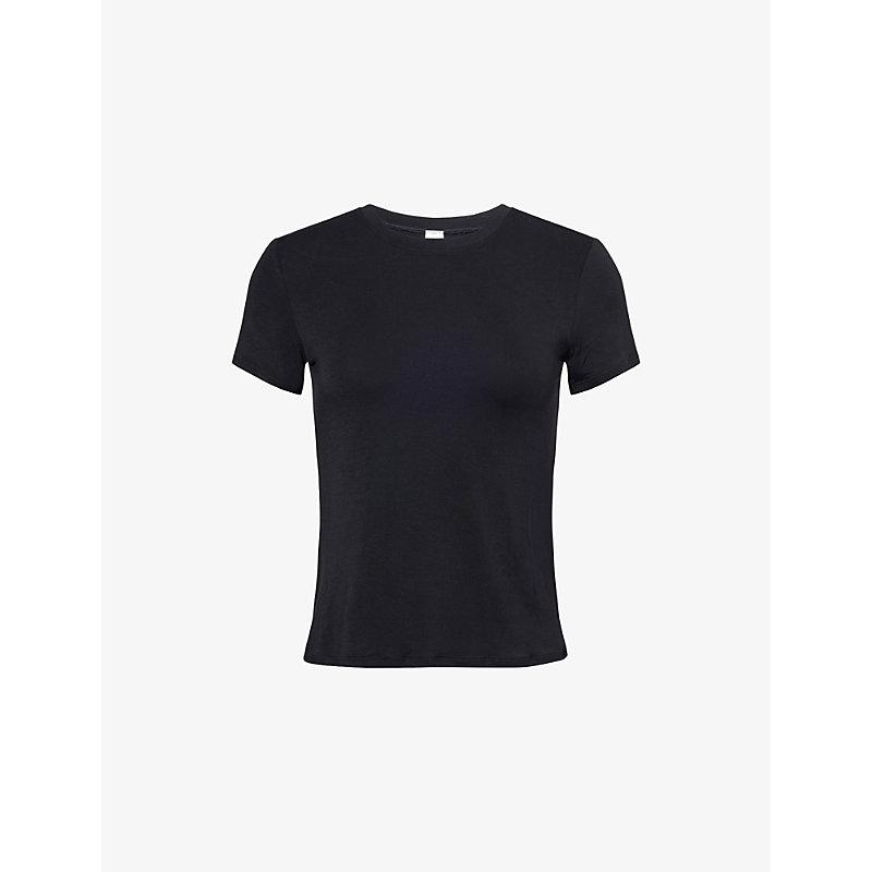 【ALO Yoga】メッシュ クロップド ミラージュ Tシャツ Alo Yoga Mesh Cropped Mirage Tee | Shopbop