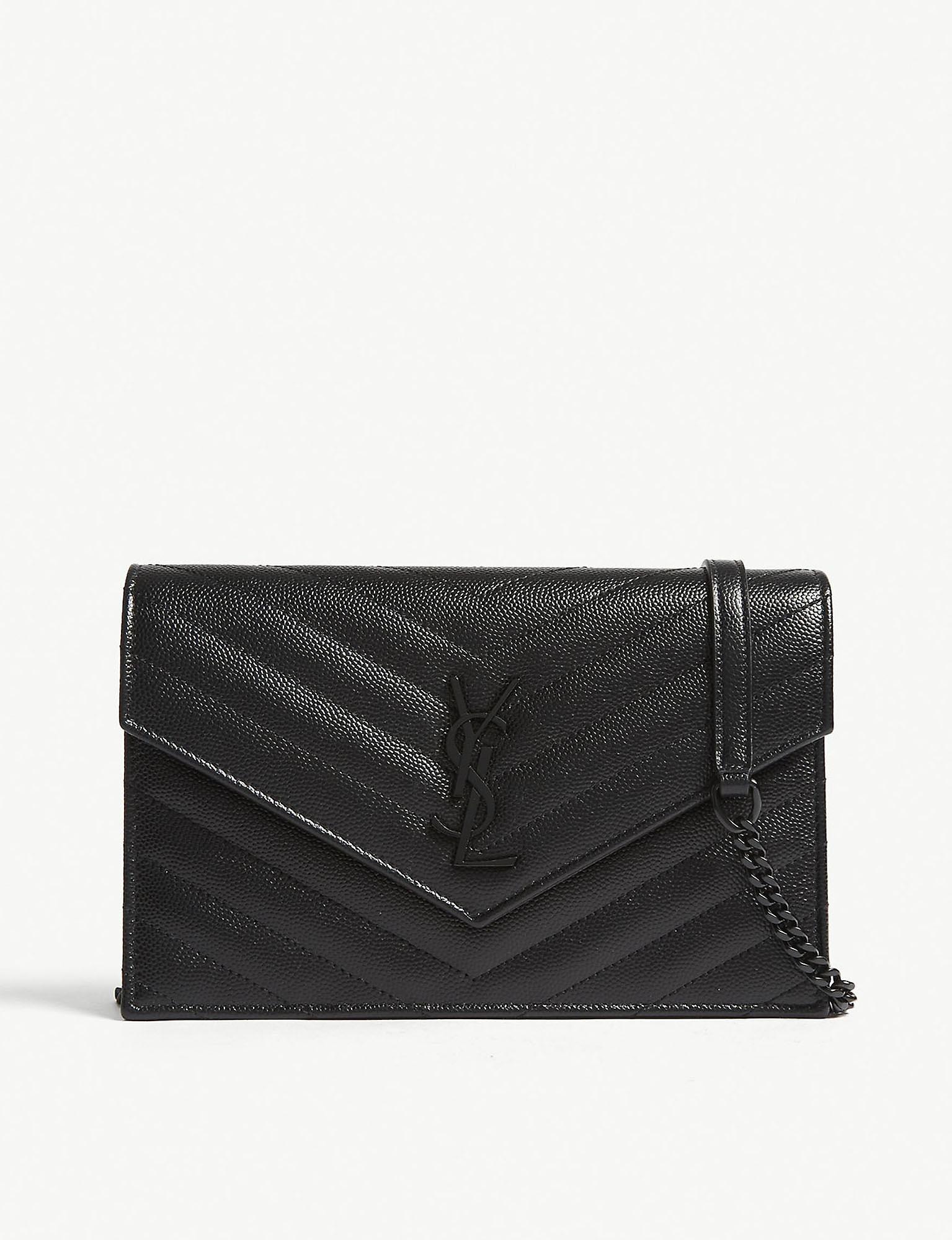 saint laurent wallet on chain