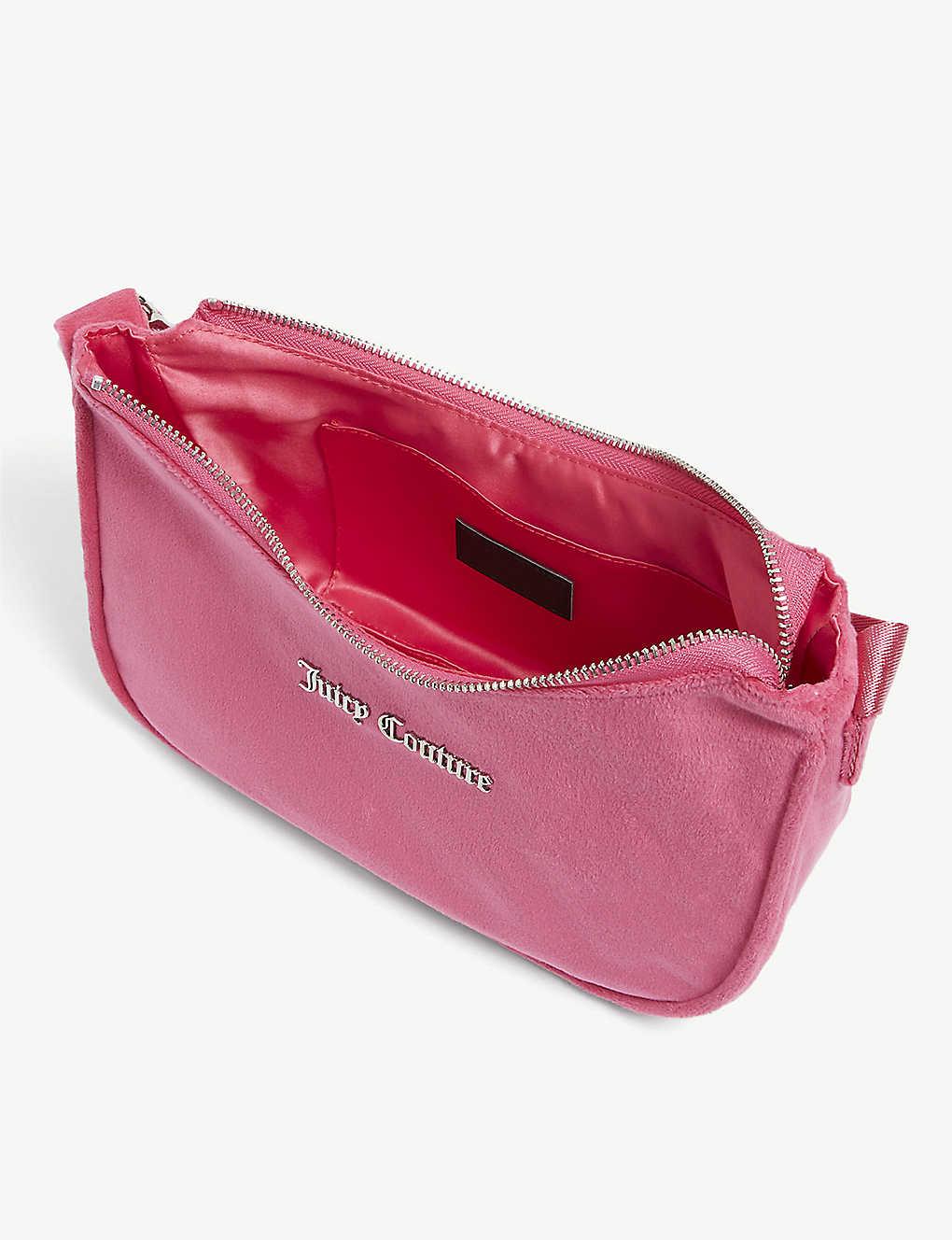 Juicy couture kendal online velour shoulder bag
