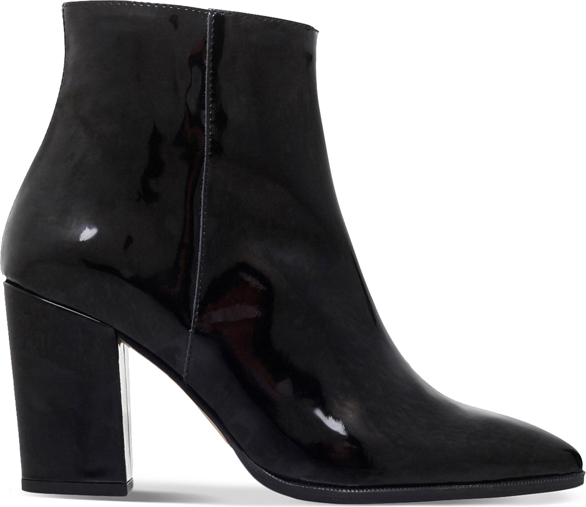 Carvela Kurt Geiger Sarah Patent-leather Ankle Boots in Black - Lyst