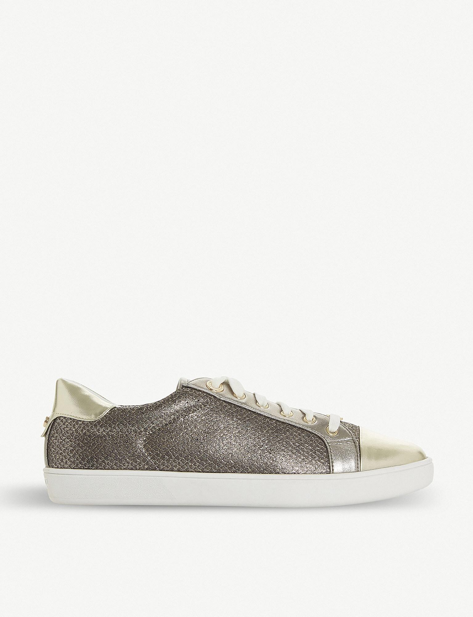 dune silver trainers