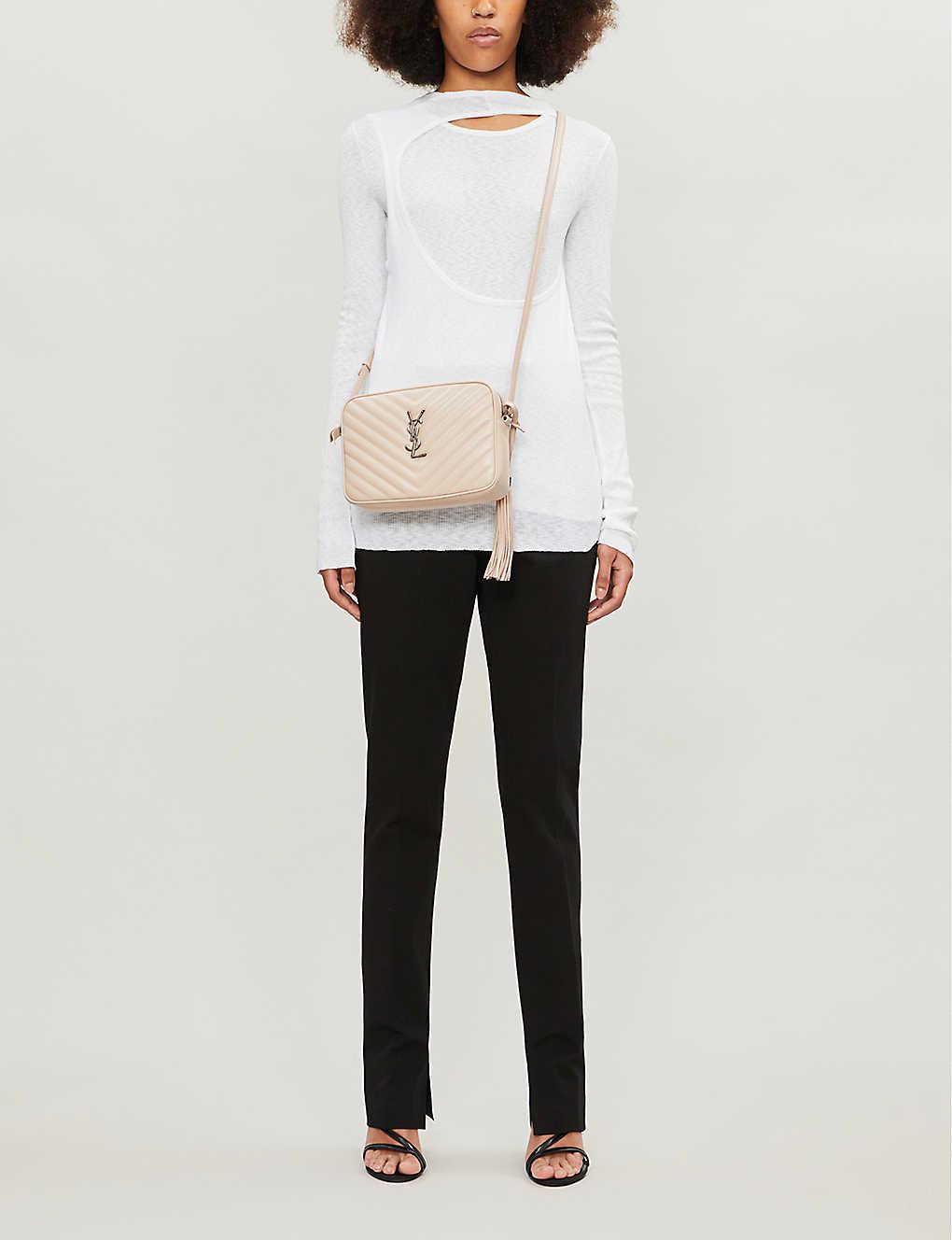 mono lou leather camera bag