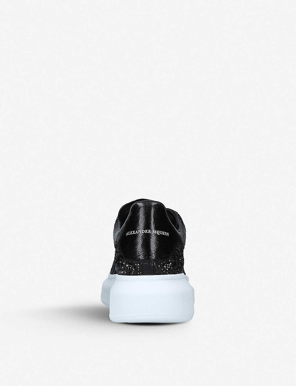 black alexander mcqueen trainers