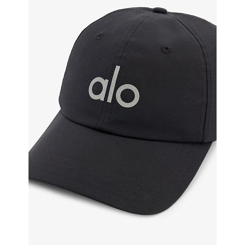Alo Yoga Off-duty Logo-print Stretch-woven Baseball Cap in Black | Lyst UK
