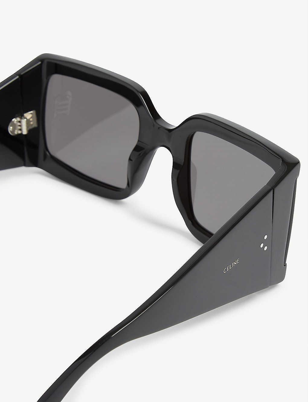 Celine Cl40084 Square-frame Sunglasses in Black | Lyst