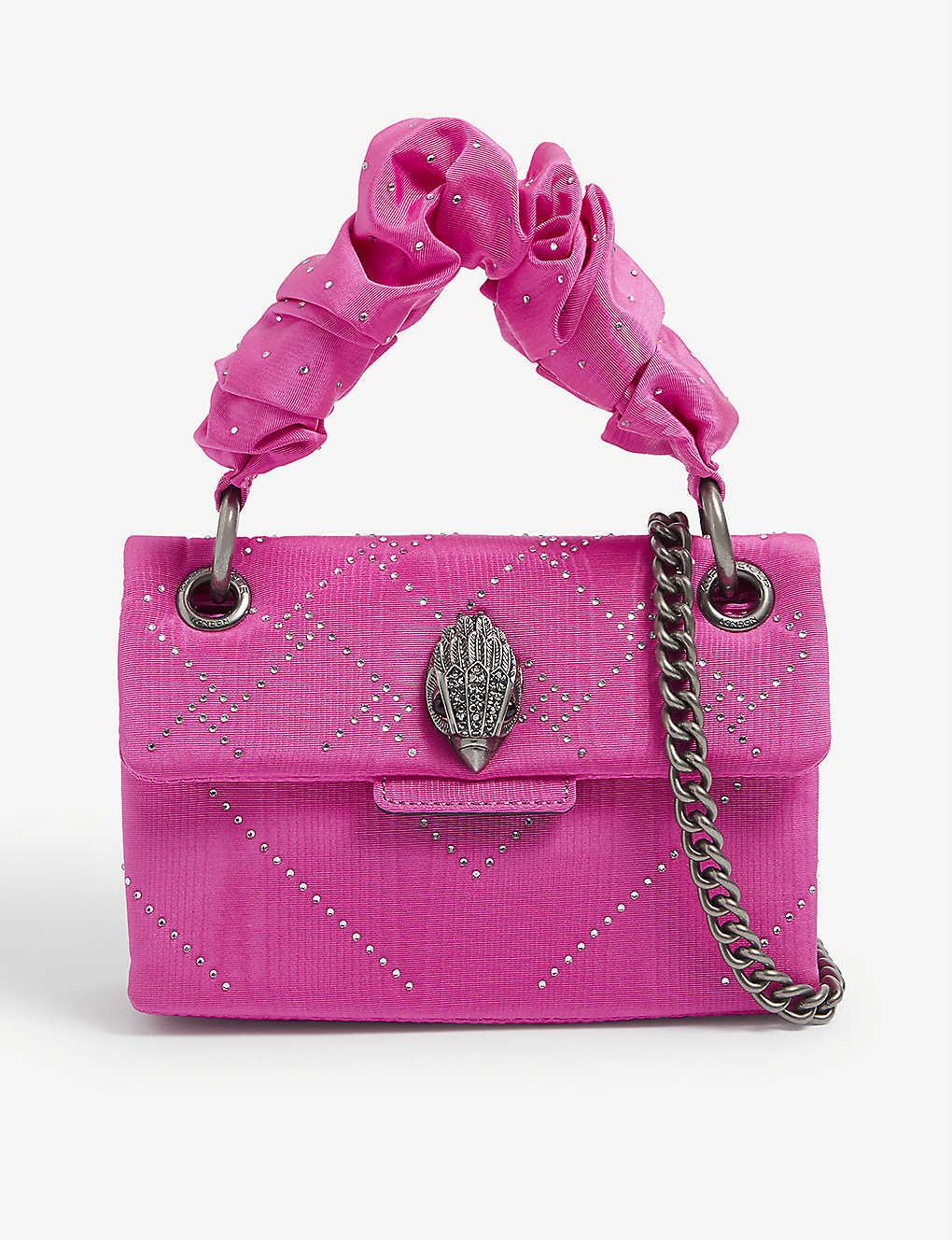 Mini Kensington Embellished Cross-body Bag in Pink Lyst