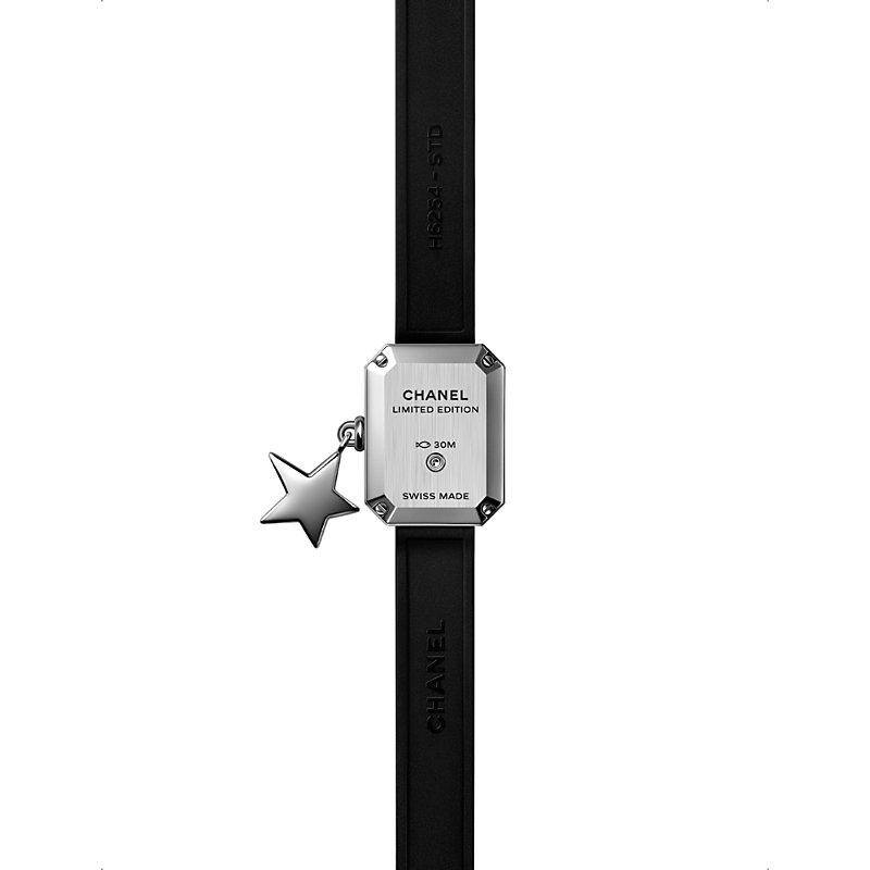 Chanel H7943 Première Lucky Star Stainless-steel And 0.30ct Diamond Quartz  Watch in Black