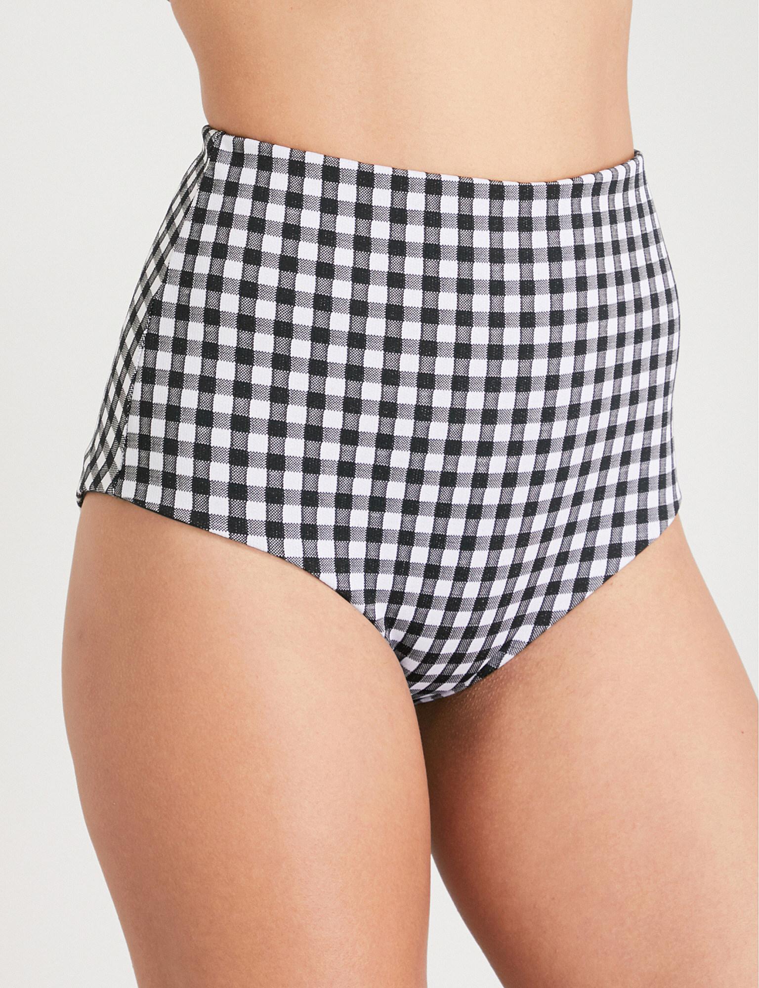 mara hoffman gingham bikini