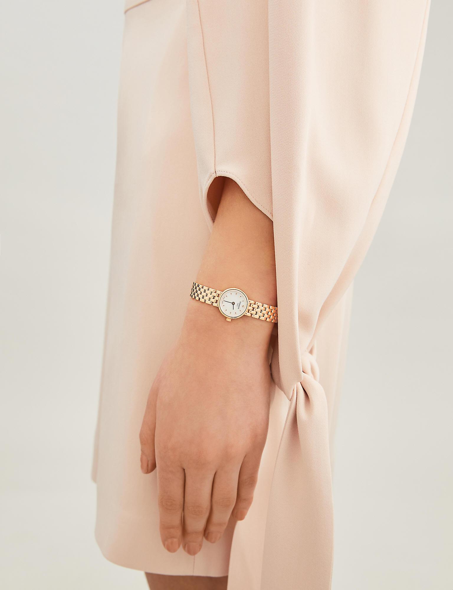 Tissot Women's Gold T058.009.33.111.00 Lovely Pvd Stainless Steel Watch in  Metallic | Lyst UK