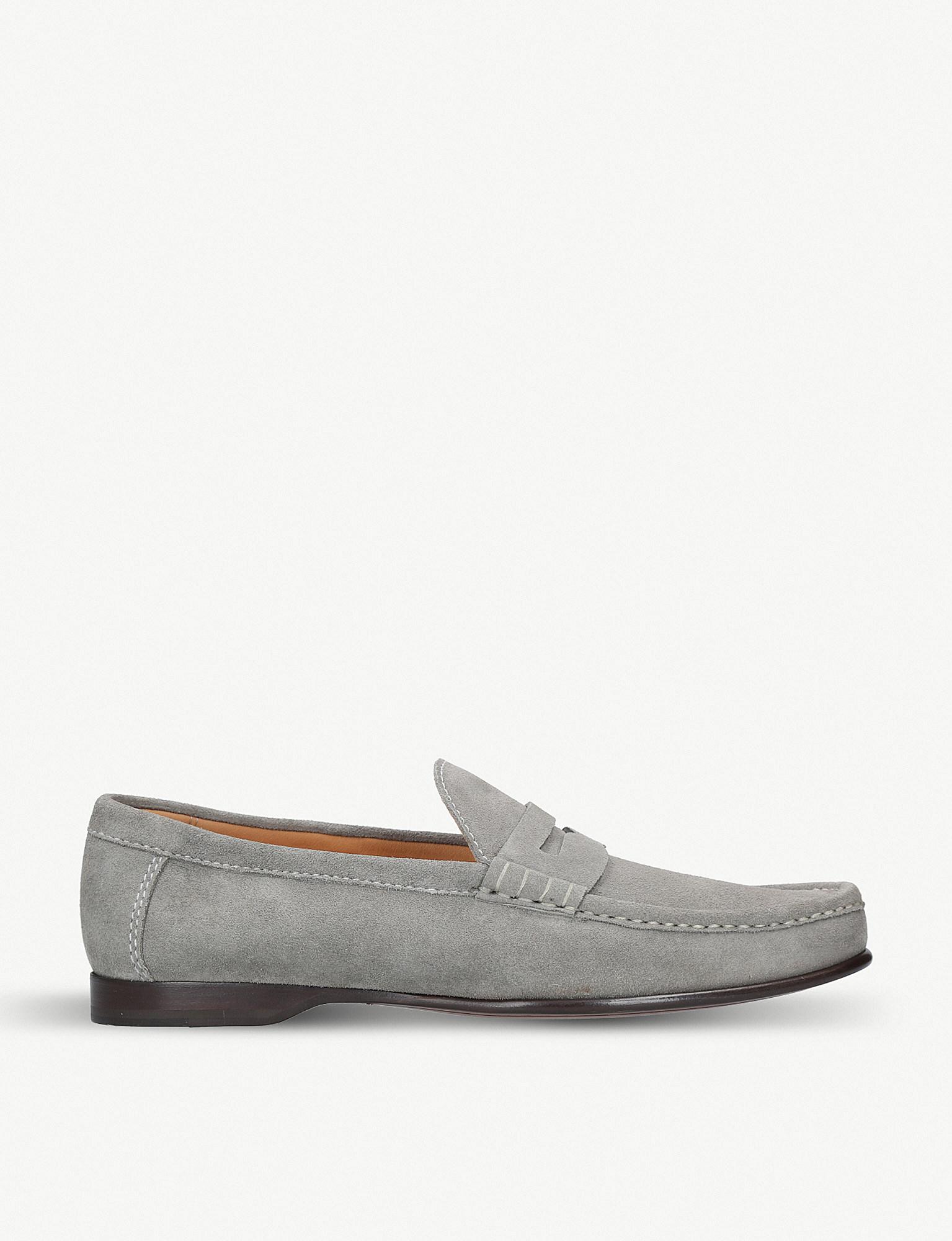 ralph lauren suede loafers men
