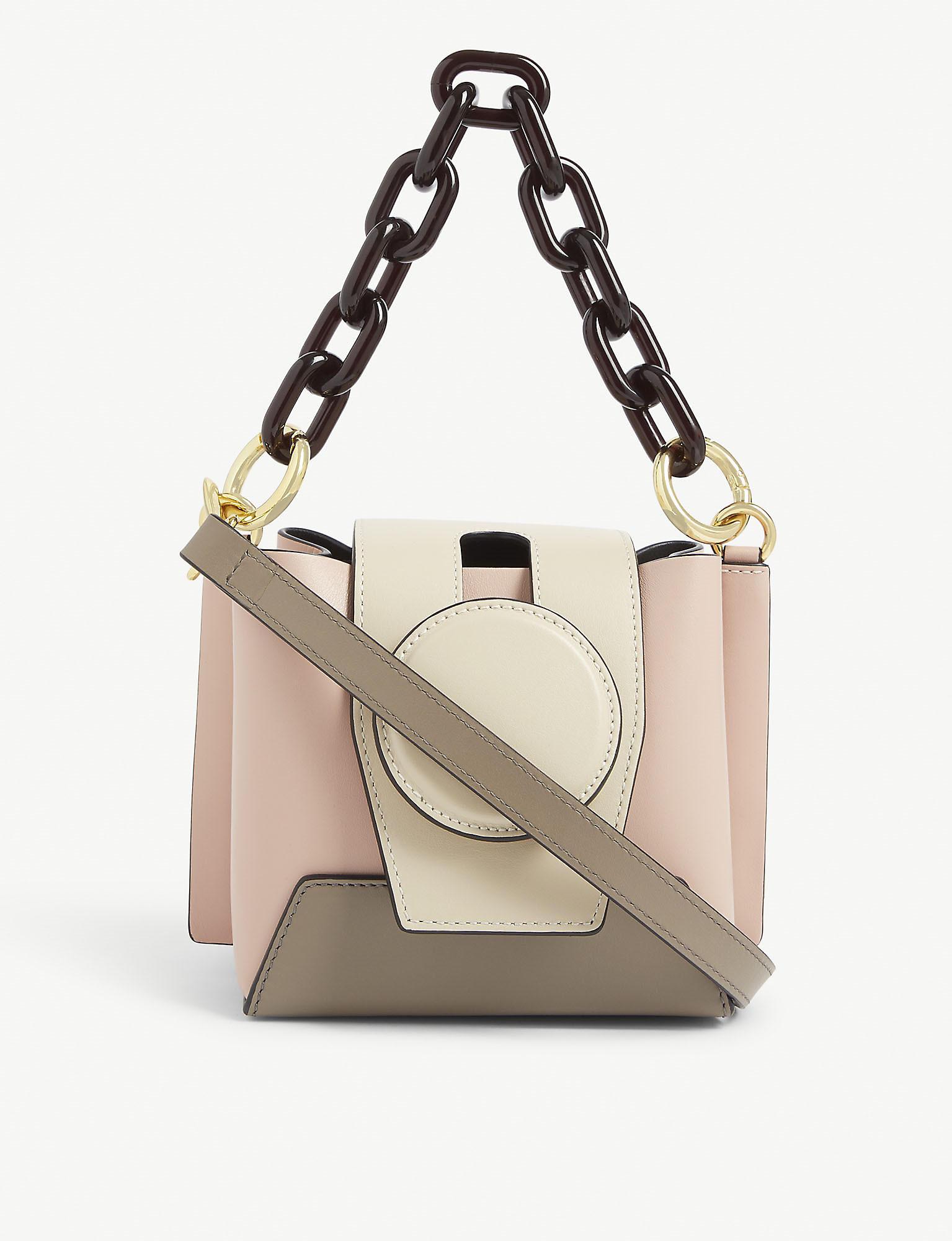 Rika, Studded leather bucket bag - Unique Designer Pieces