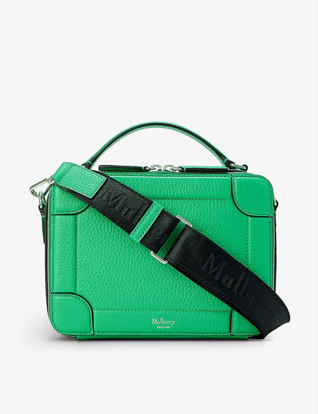 Mulberry Belgrave Leather Cross body Bag in Green Lyst UK