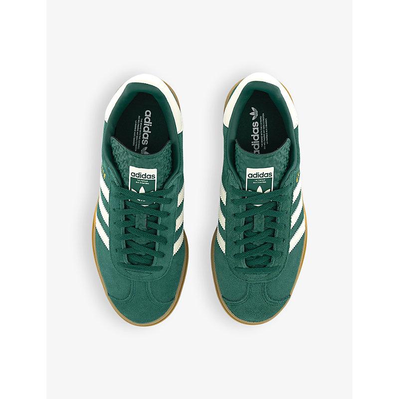 adidas gazelle silver green womens Women's Adidas Gazelle Bold 