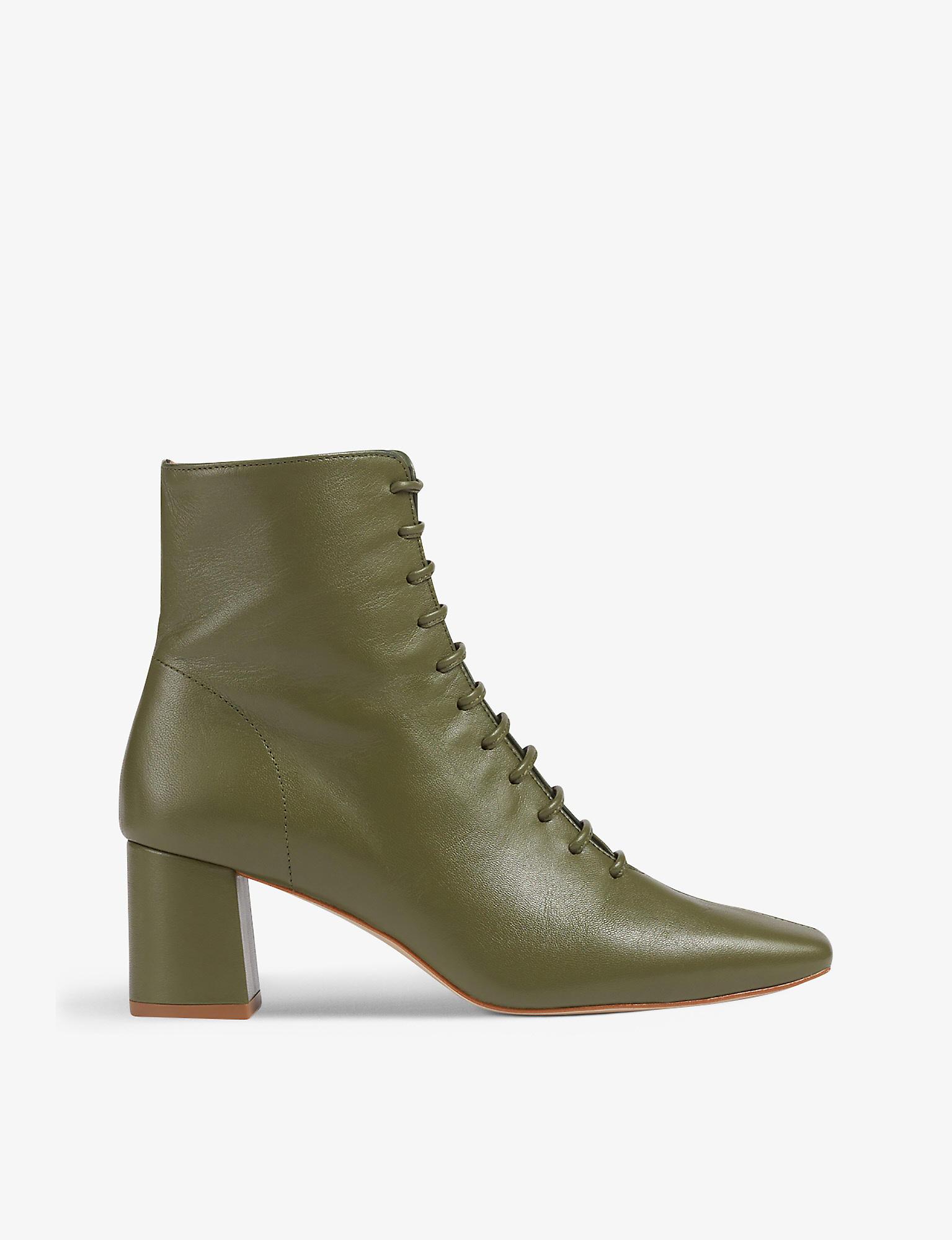 Lk bennett lace up booties top