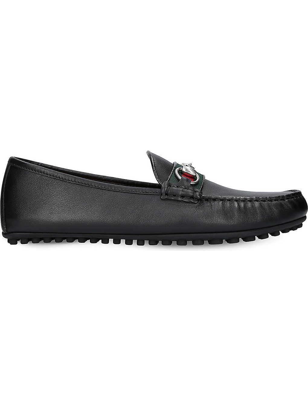 gucci kanye leather driving shoes