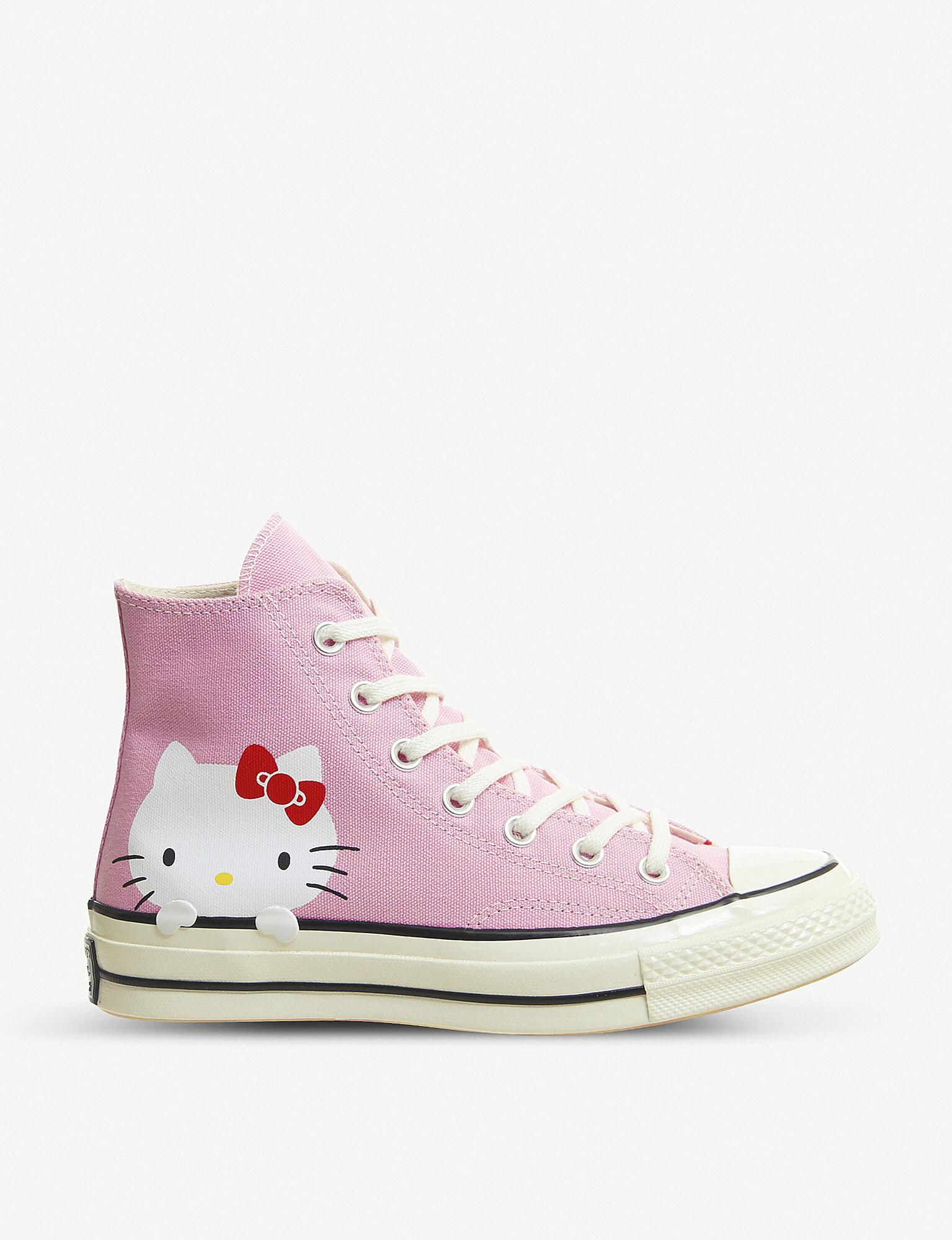 hello kitty converse high tops