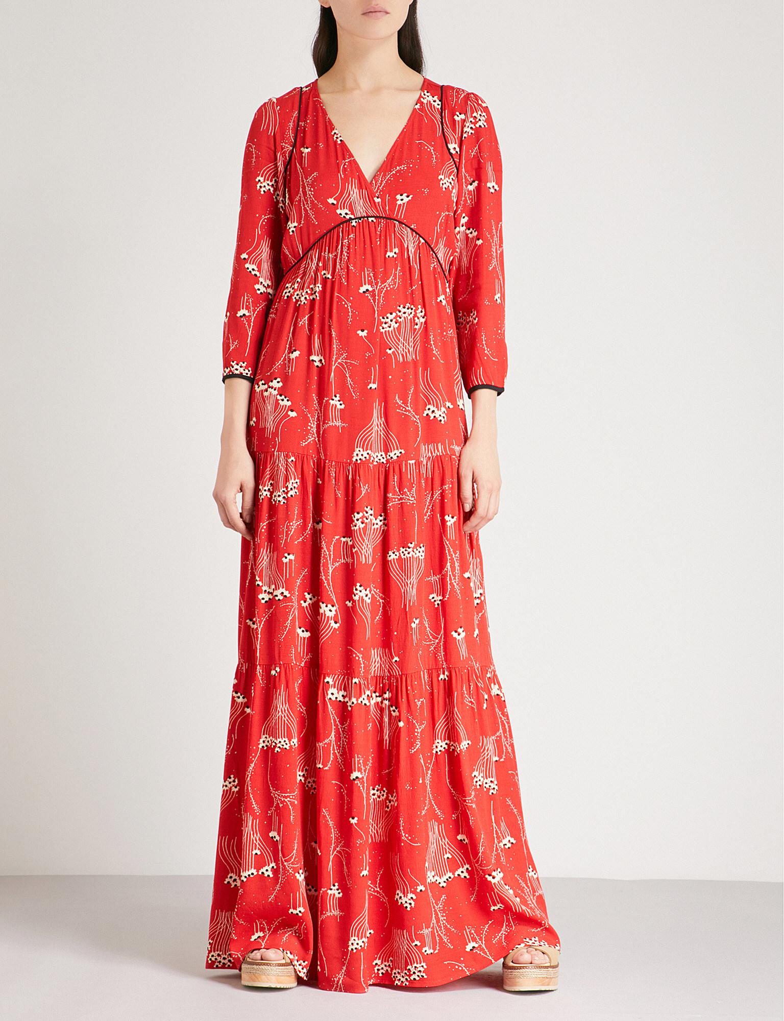 bash red dress