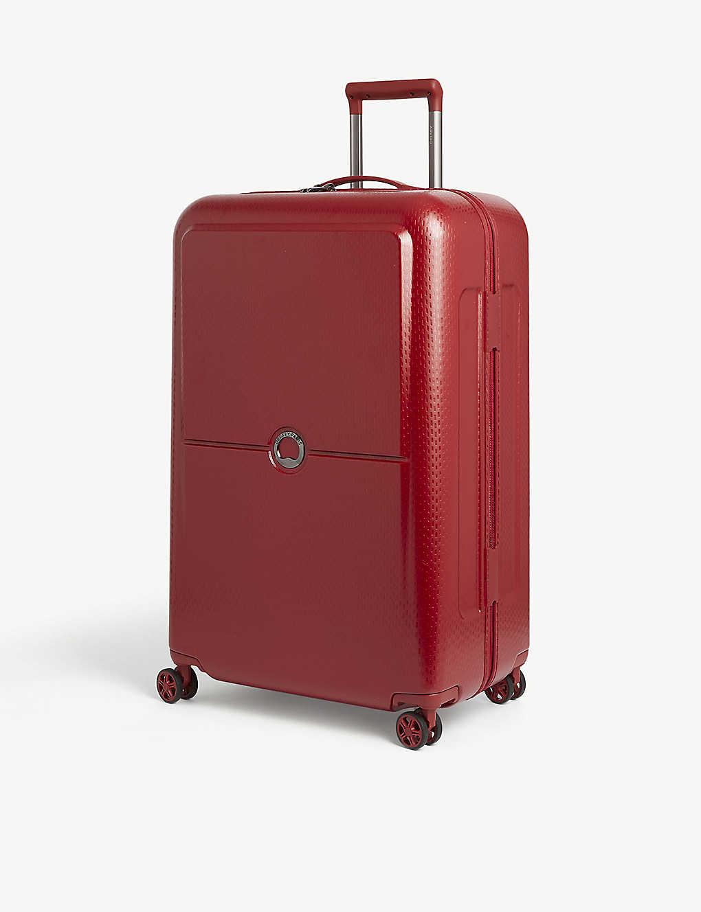 Delsey Turenne Fourwheel Spinner Suitcase 75cm in Red Lyst