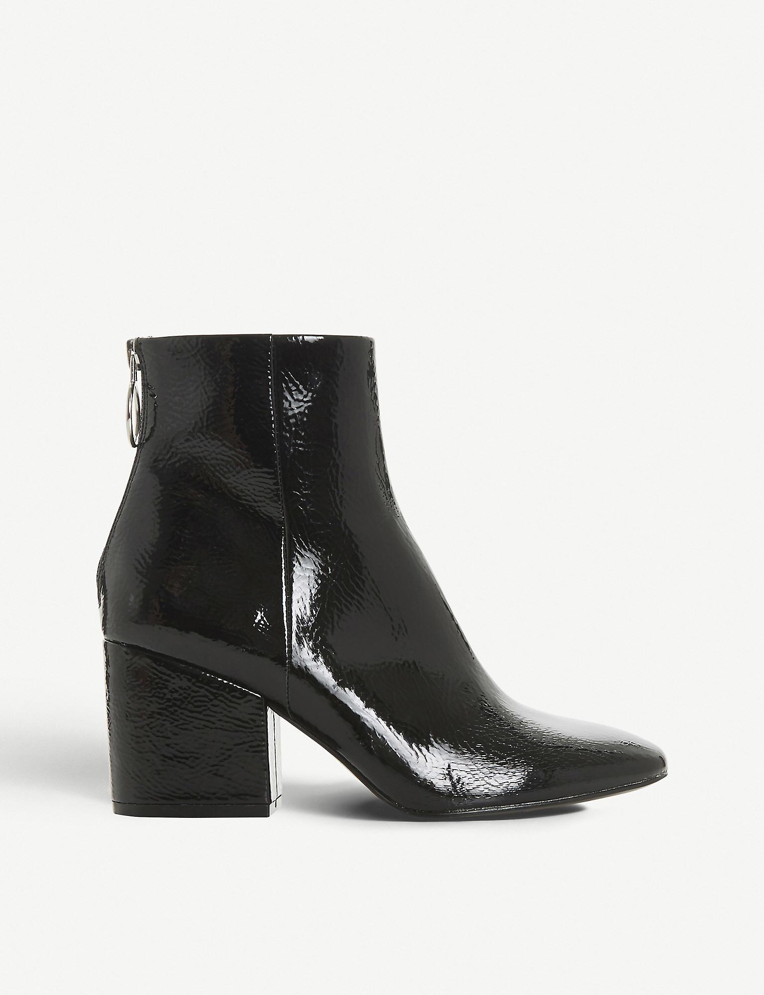 steve madden patent leather boots
