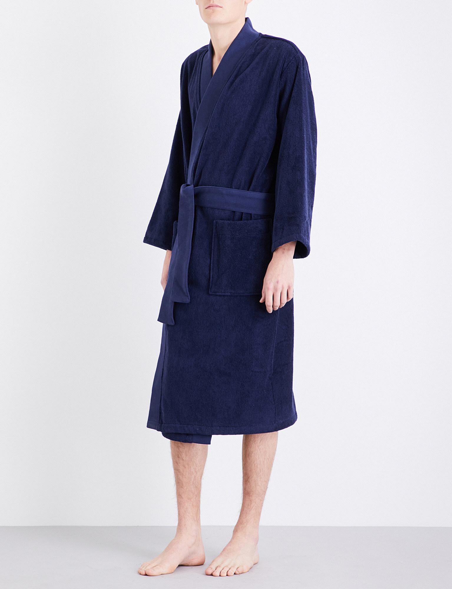 kenzo dressing gown mens