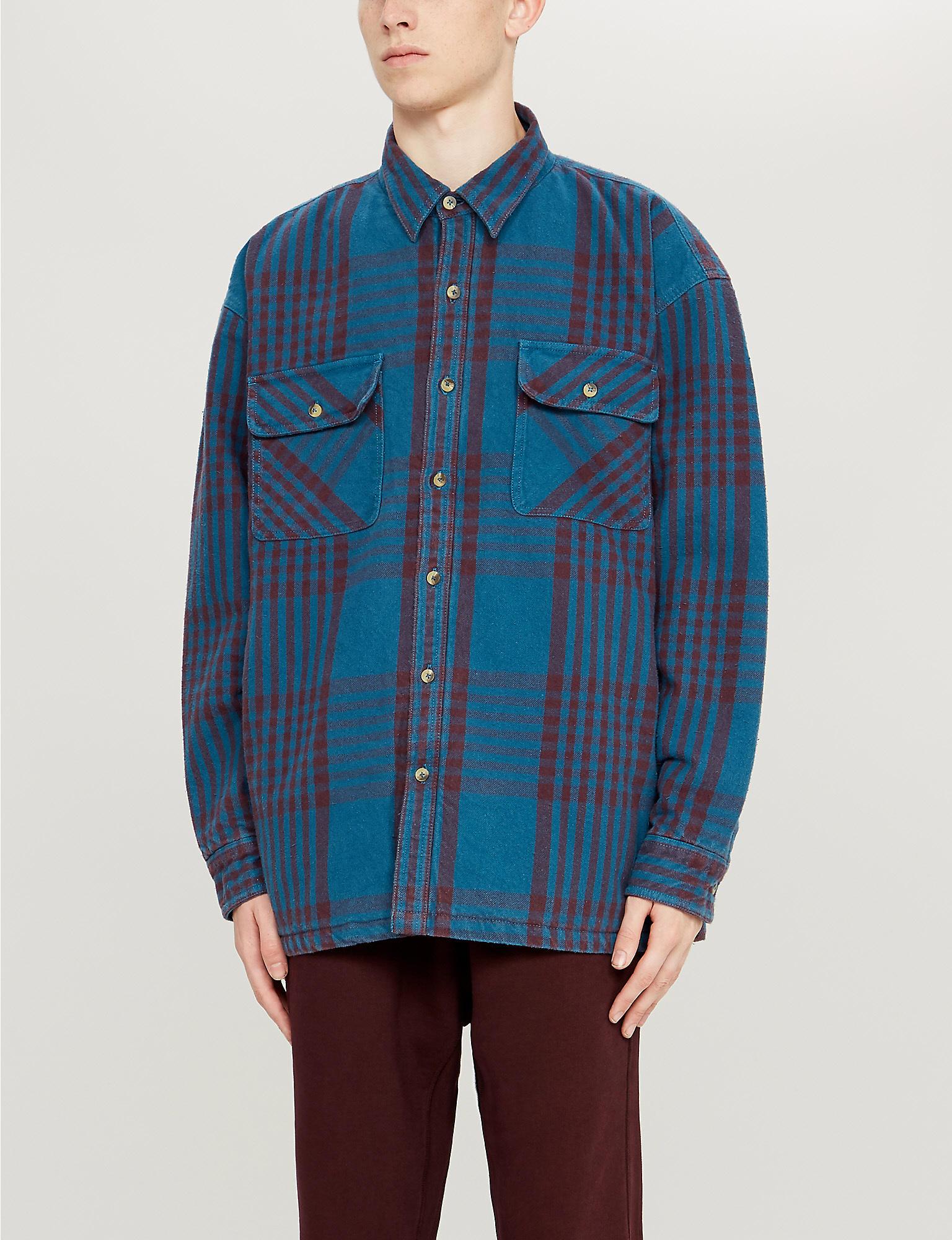 yeezy season flannel