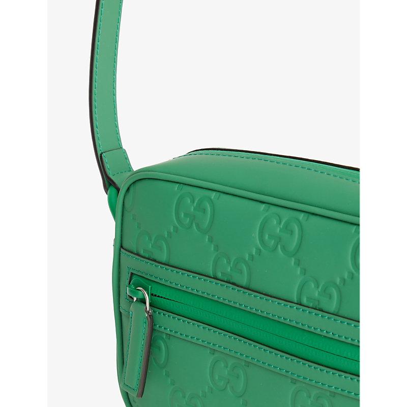 Green gucci crossbody bag sale