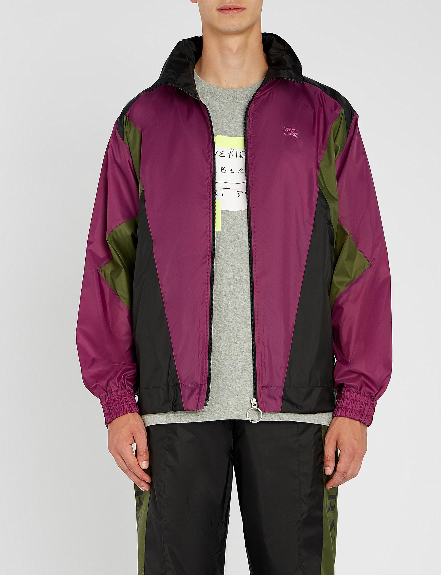 burberry purple jacket
