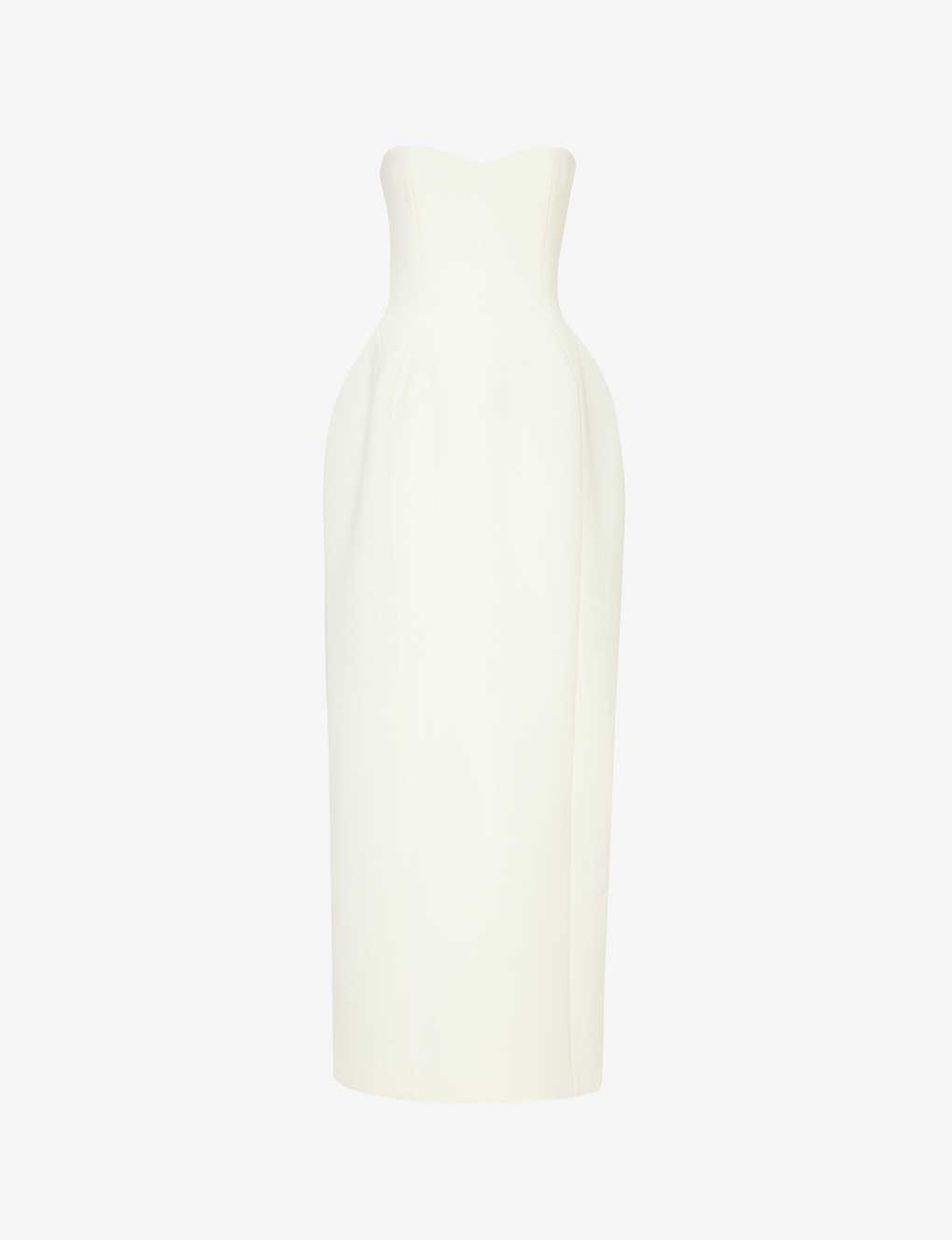 ワンピース camilla and marc Sand stretch polyester blend Floris dress Camilla & Marc Memphis Strapless Stretch-woven Maxi Dress in