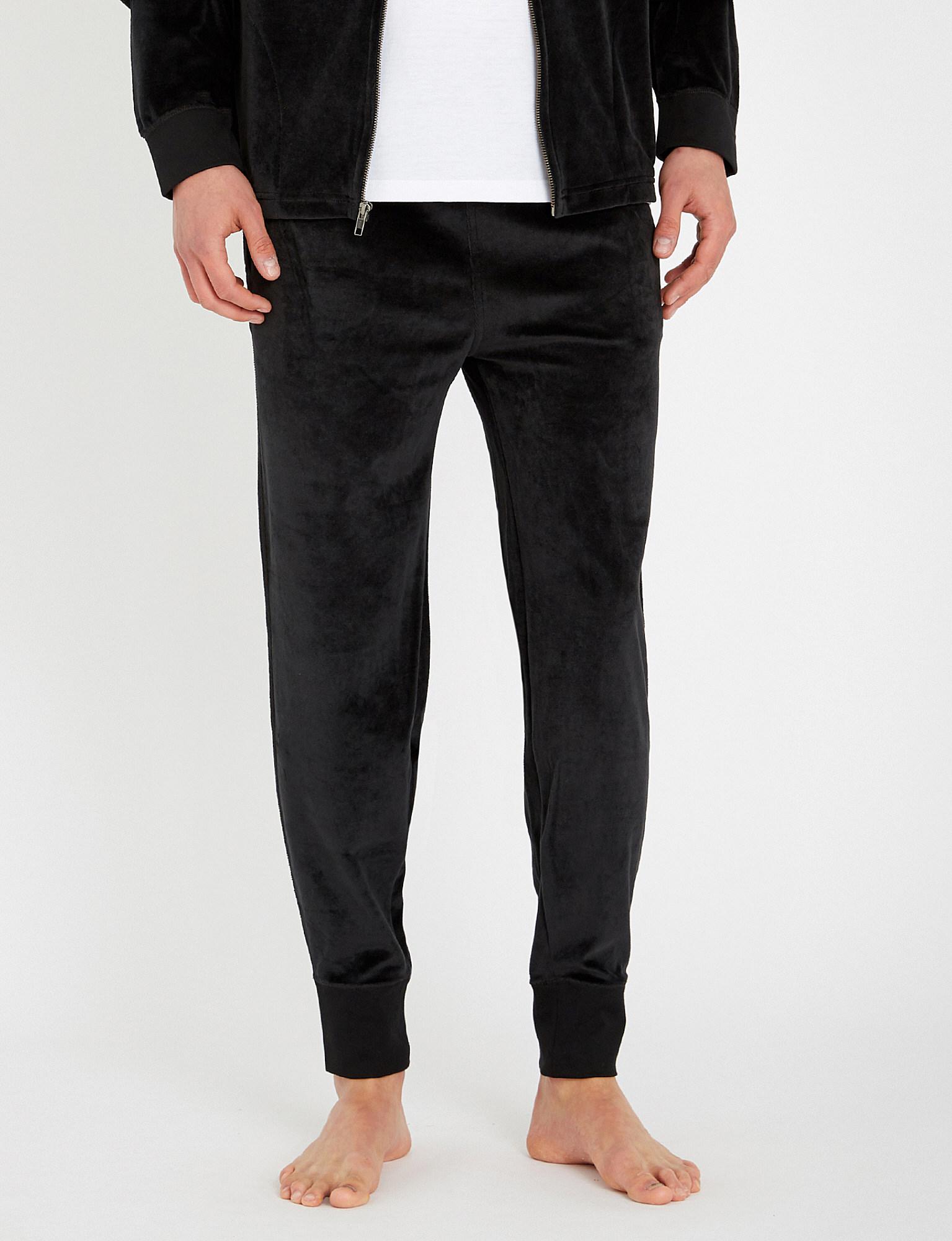 ralph lauren black jogging bottoms