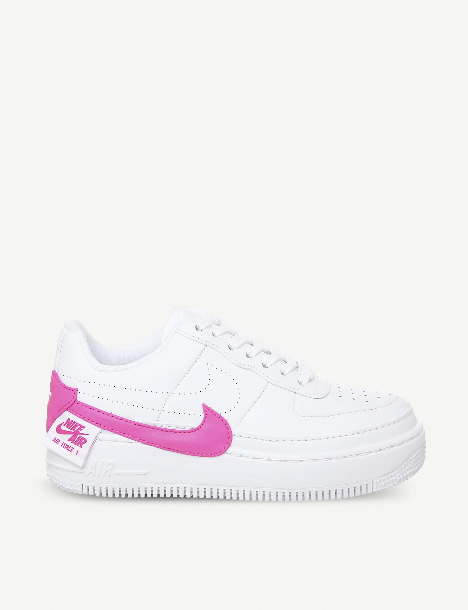 air force 1 jester trainers white laser fuchsia