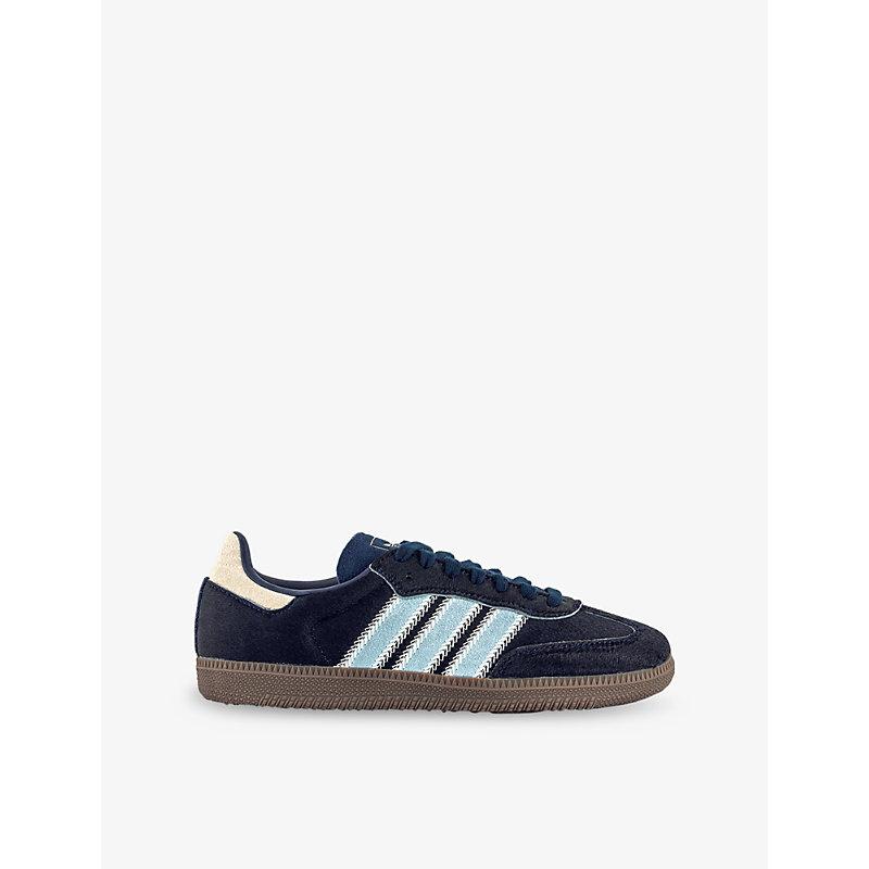 adidas gazelle silver green womens adidas Samba OG Shoes - Women's - White / White / Silver main image 1