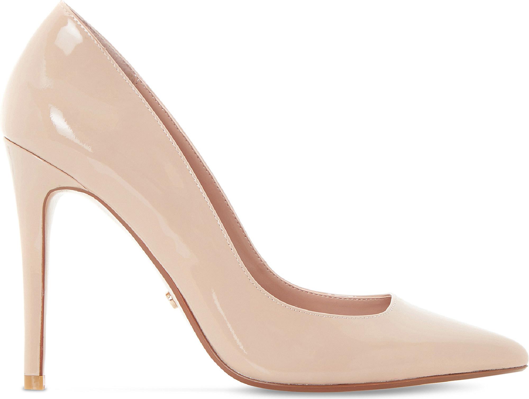 dune nude court shoes