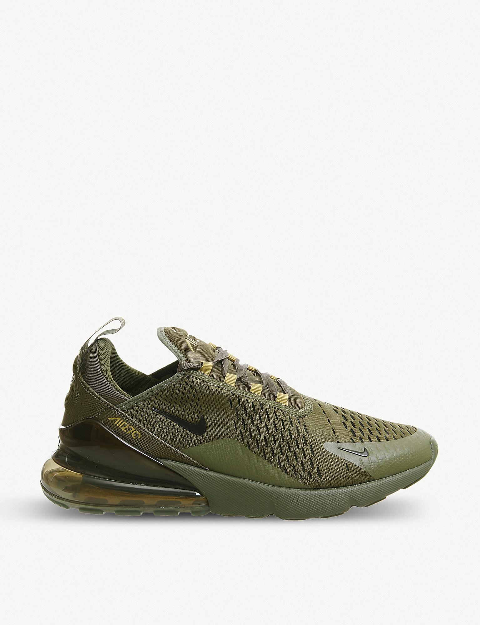 Nike Rubber Air Max 270 Trainers in Black Olive Golden (Green) for Men |  Lyst UK