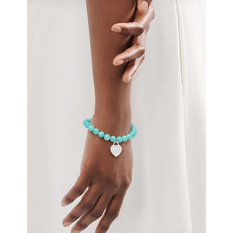 Tiffany blue bead bracelet online