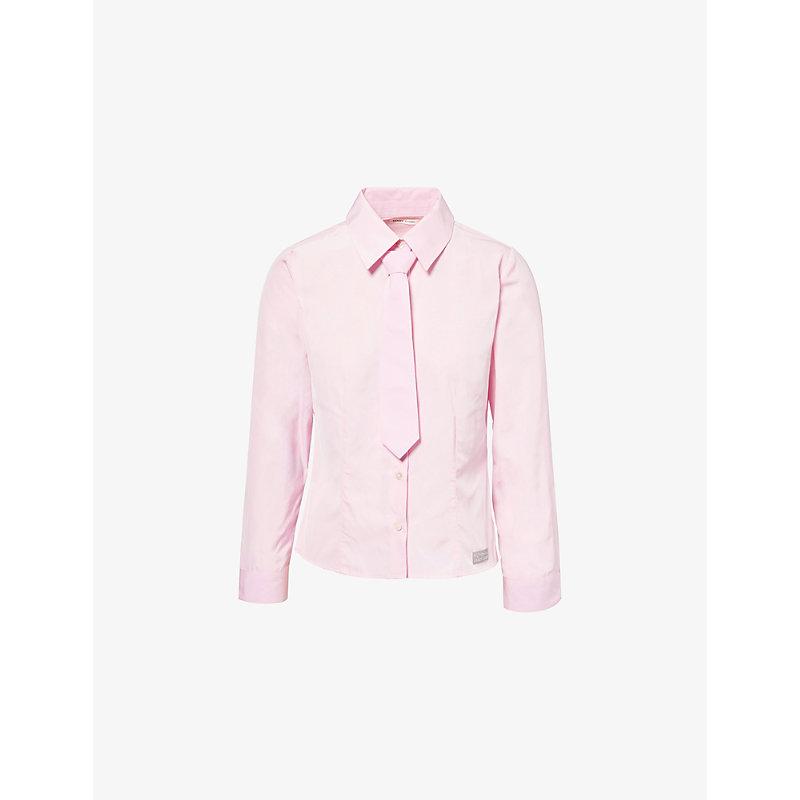 10/9終了SANDY LIANG Pink Papillon Shirt Sandy Liang Papillon Shirt in Pink | Lyst