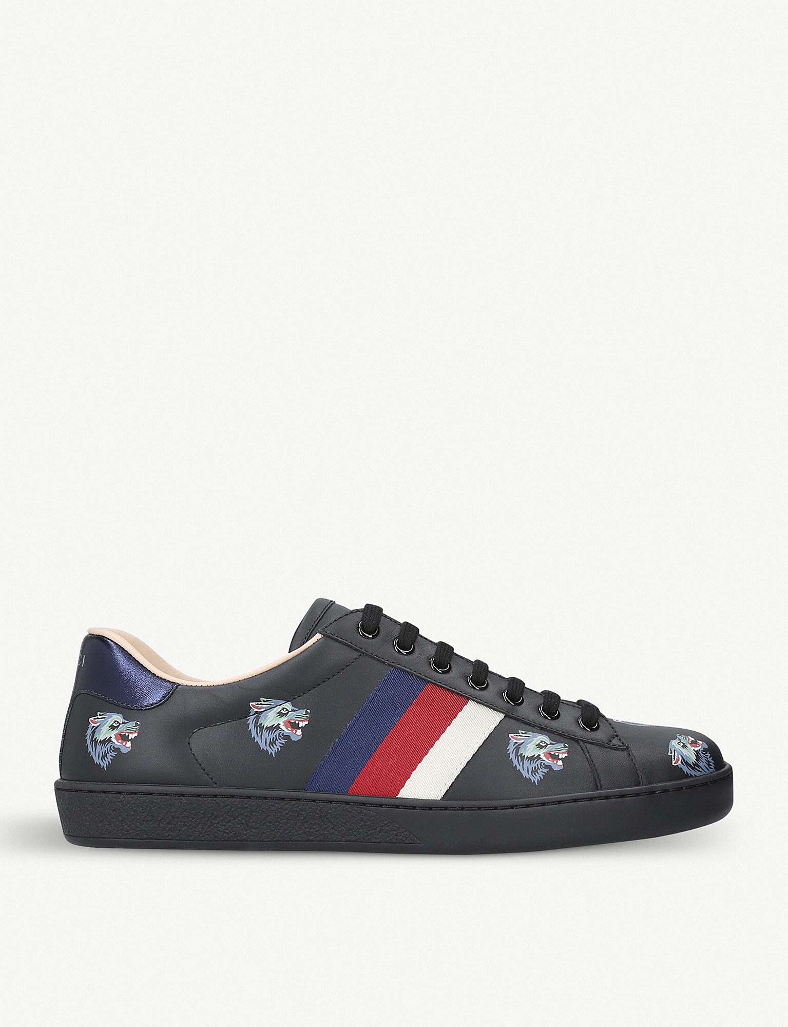 gucci wolf sneakers