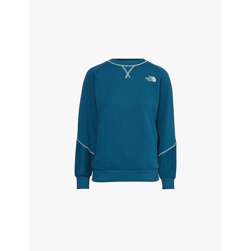 The North Face Hakuun Relaxed Fit Cotton Jersey Sweatshirt in Blue Lyst UK